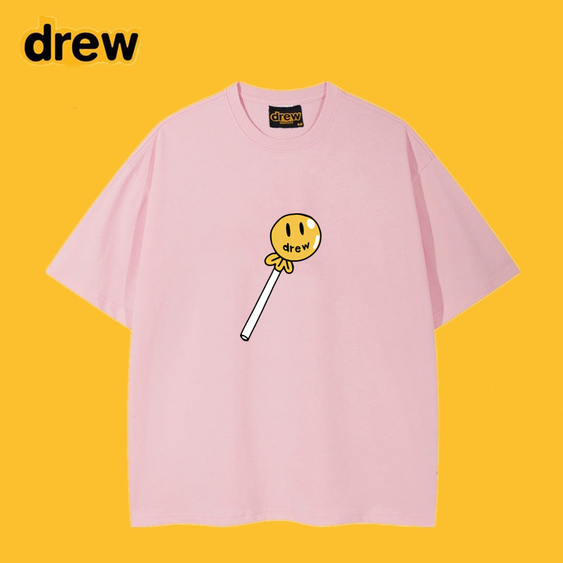 Drew T-shirts T-shirt Candy Short Sleeve Loose