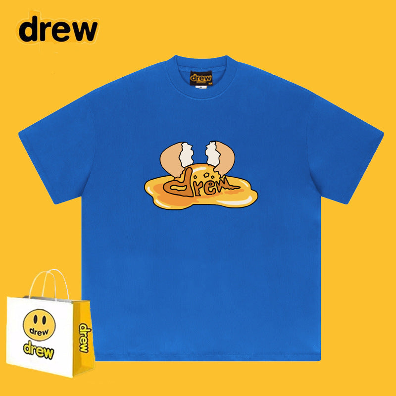 Drew T-shirts Short-Sleeved T-shirt Smiley Face