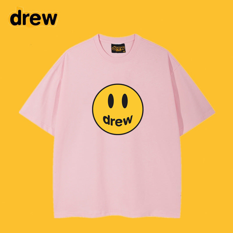 Drew T-shirts Printed T-shirt High Street Short Sleeve