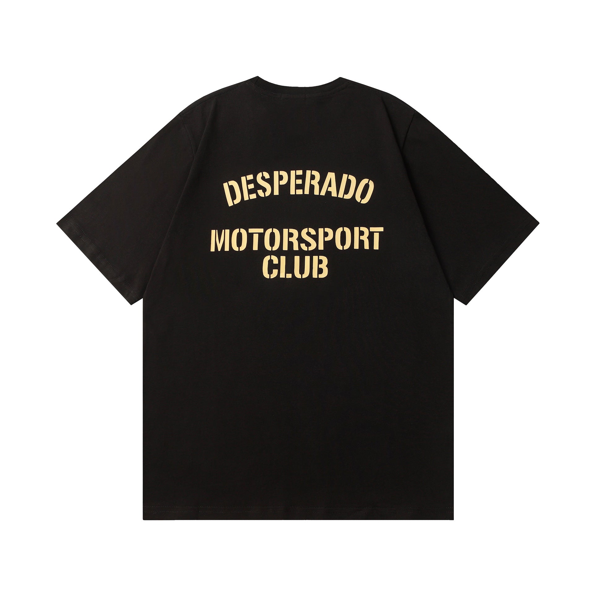 Rhude T-shirt Racing Club Alphabet Slogan Printed Short Sleeve T-shirt