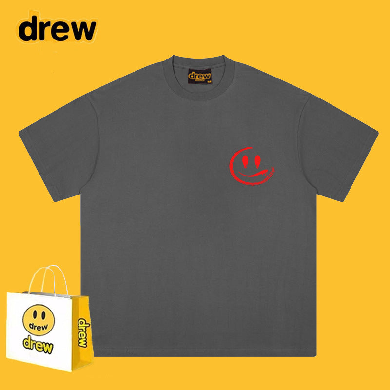 Drew T-shirts Cotton Short-Sleeved Printed T-shirt