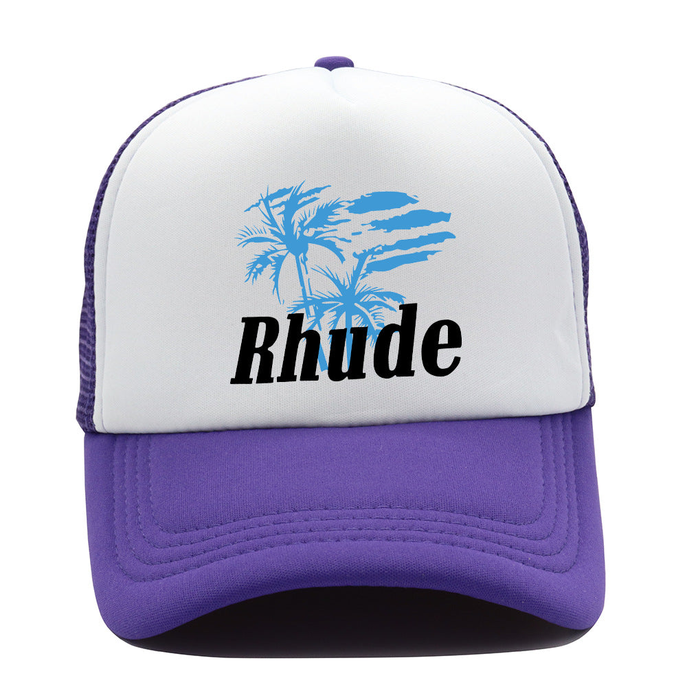 Rhude Hat Couple Sun Hat Casual Sports Baseball Cap