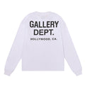Gallery Dept T-shitrs Double Yarn Cotton Long Sleeve T-shirt