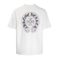 Chrome Heart T Shirts Summer Horseshoe Print Short Sleeve T-Shirt