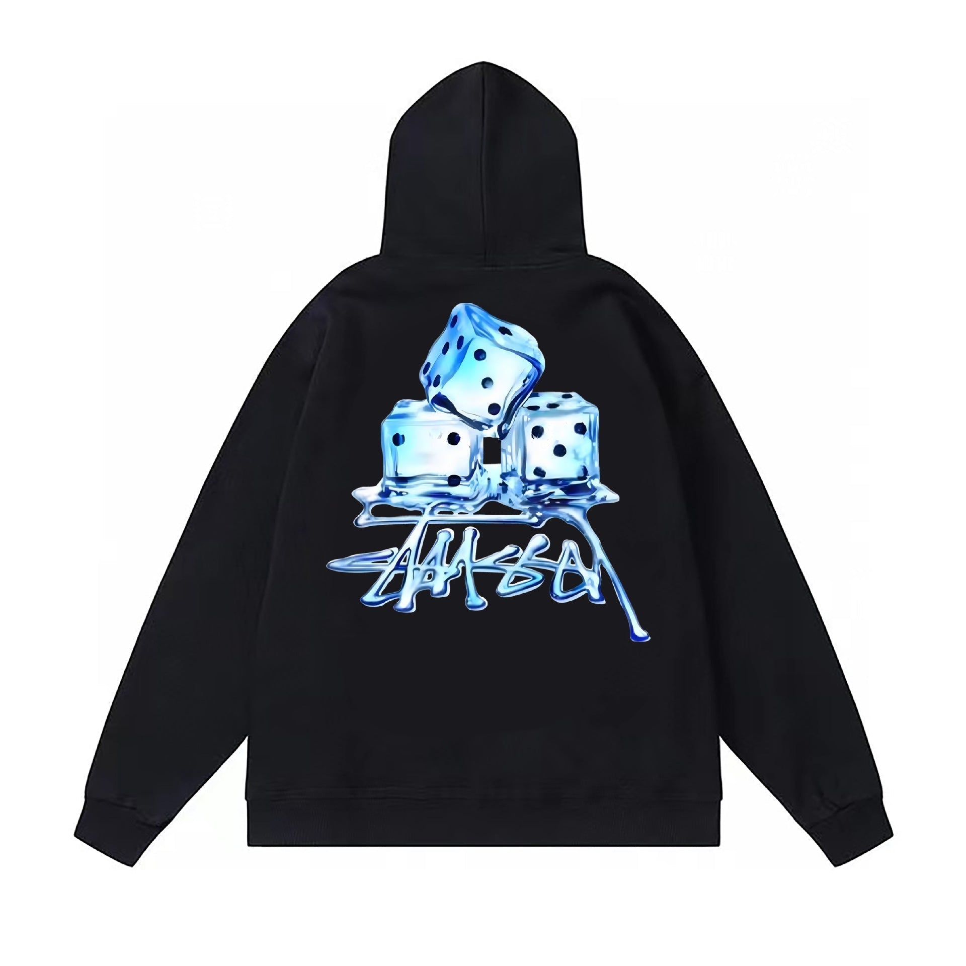Stussy Hoodie Fall/Winter Fleece Hooded Sweater