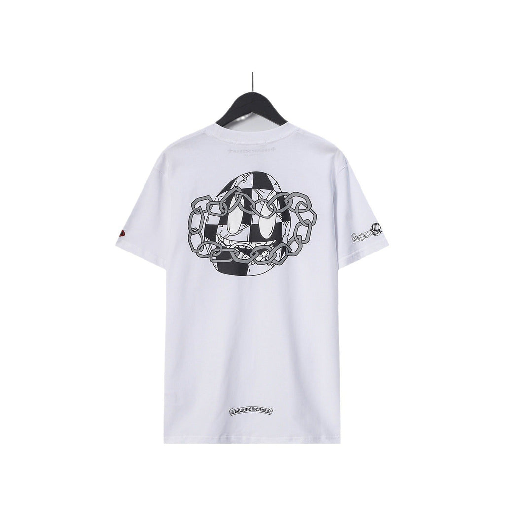 Chrome Heart T Shirts Back Cross Short Sleeve T-Shirt
