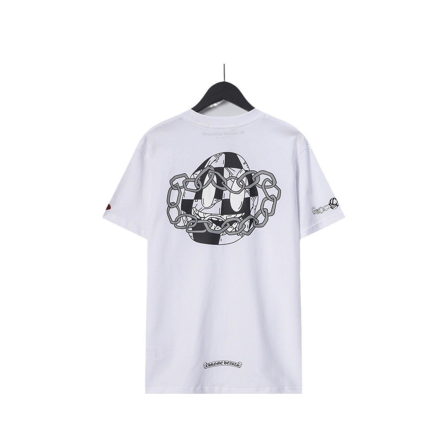 Chrome Heart T Shirts Back Cross Short Sleeve T-Shirt
