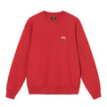 OVERDYED STOCK LOGO CREW RED