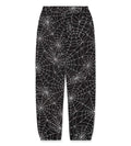 Sp5der Embroidered AOP Sweatpants Black