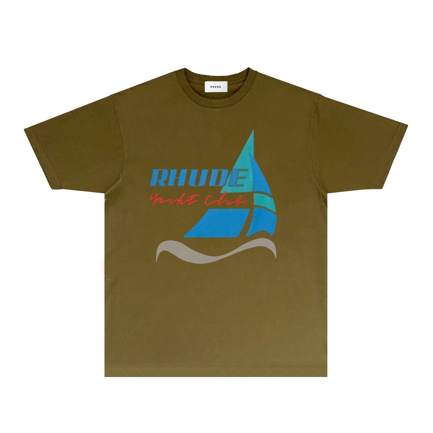 Rhude T-shirts Printed Trendy Pure Cotton