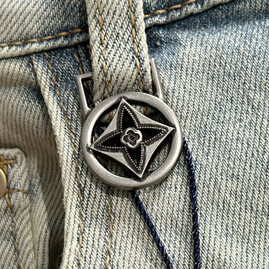Louis Vuitton Logo-Embroidered Jeans
