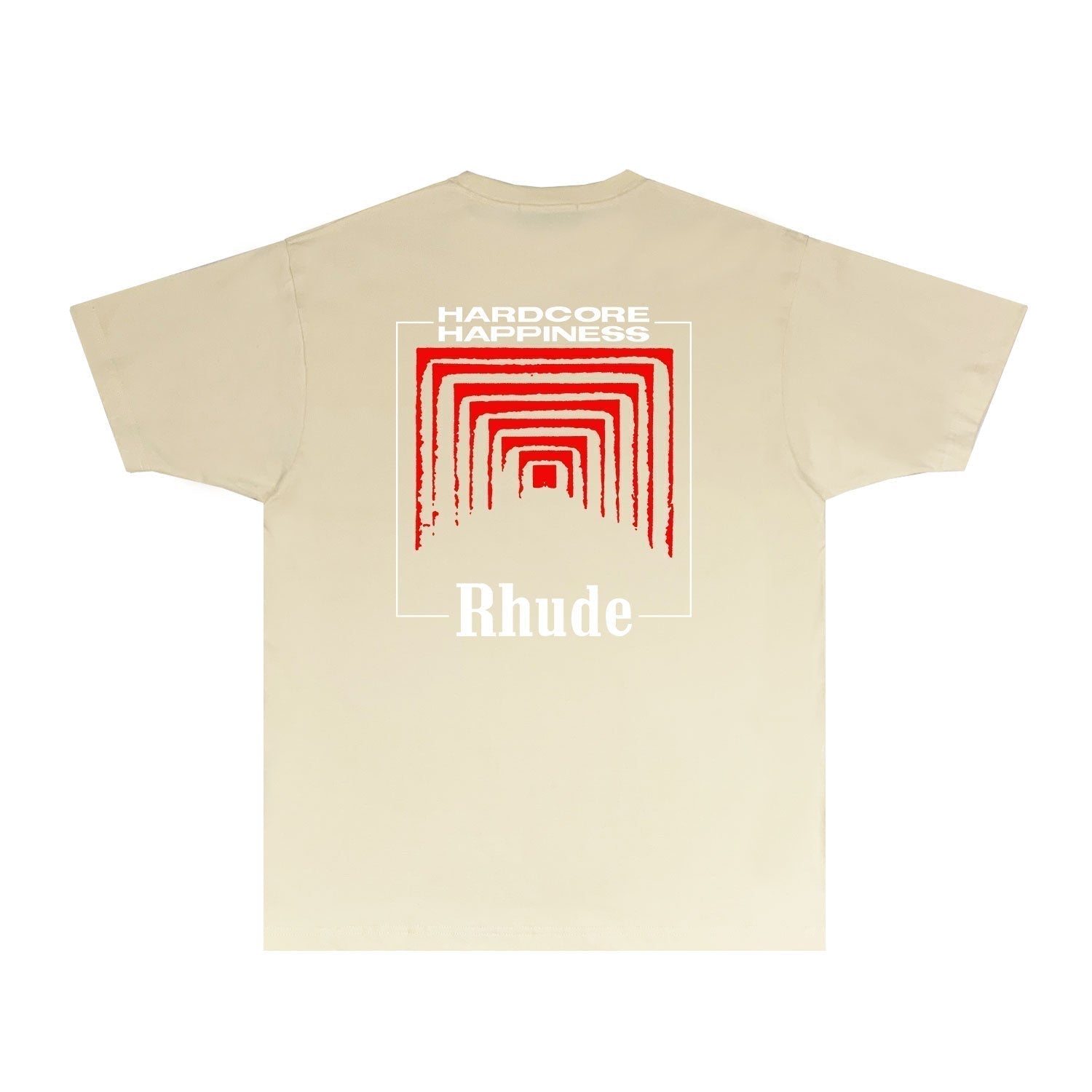 Rhude T-shirts Printed Trendy Pure Cotton