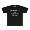 Gallery Dept T Shirt Retro Printed Loose Short-Sleeved Shirt