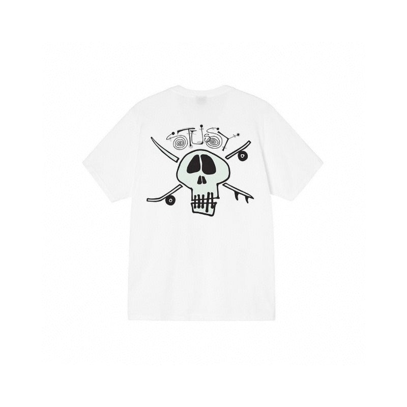 Stussy T-Shirts Casual Loose Couple T-Shirts