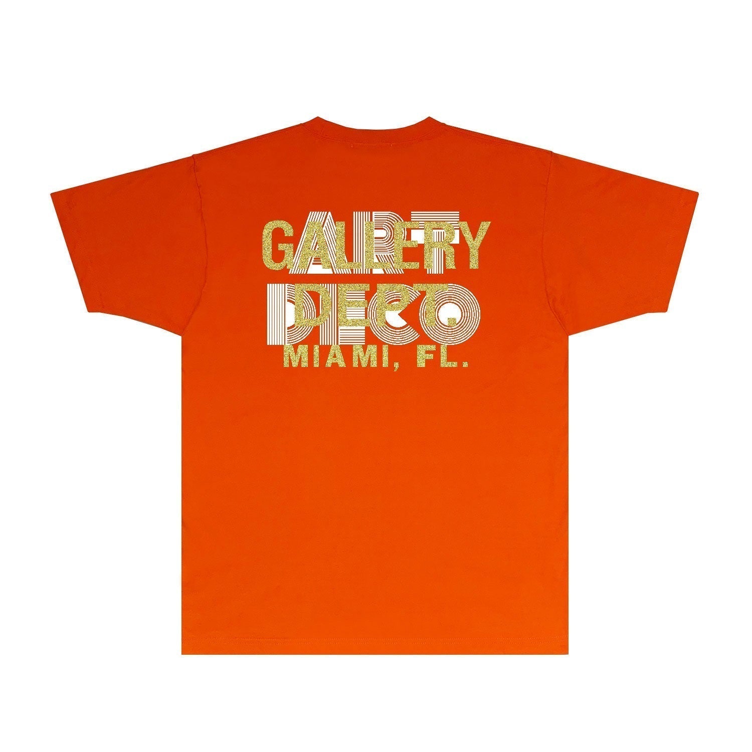 Gallery Dept T Shirt Retro Printed Loose Short-Sleeved Shirt