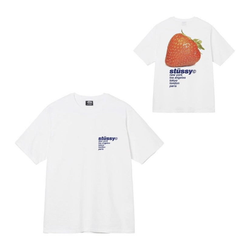 Stussy T-Shirts Casual Versatile Loose T-Shirts Couple