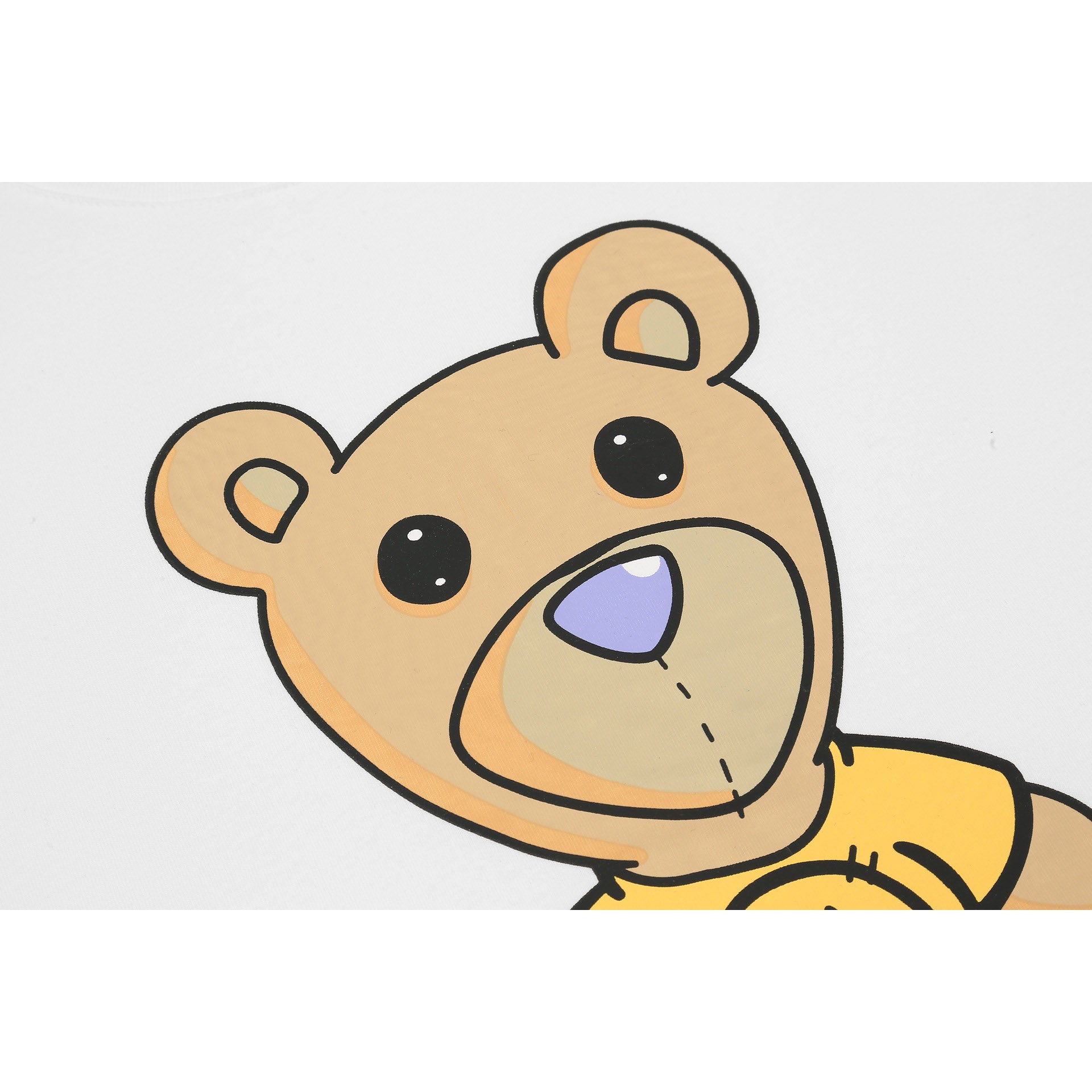 Drew House Sweatshirts Unisex Cartoon Bear Crew Neck Loose Sweater