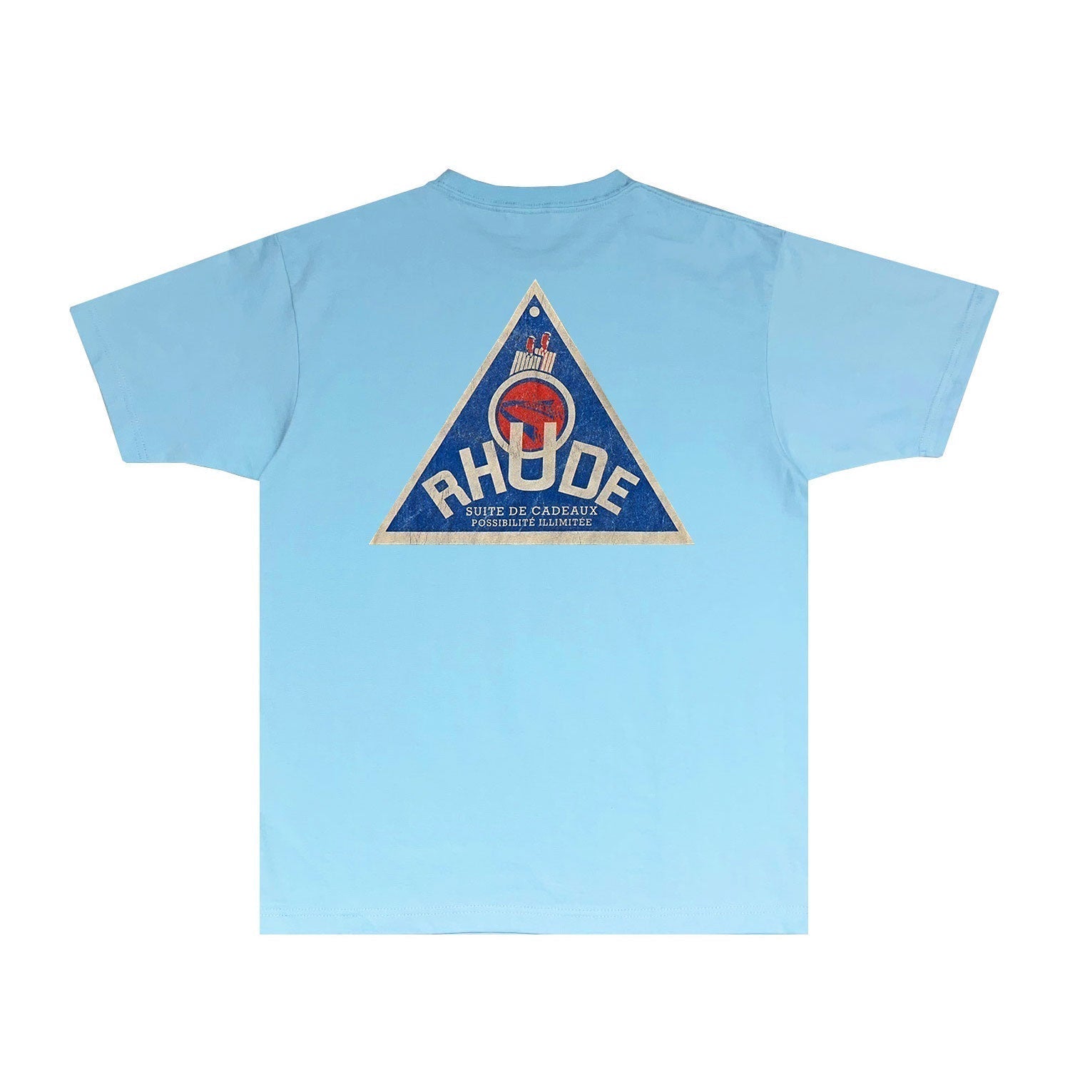 Rhude T-shirts Printed Trendy Pure Cotton
