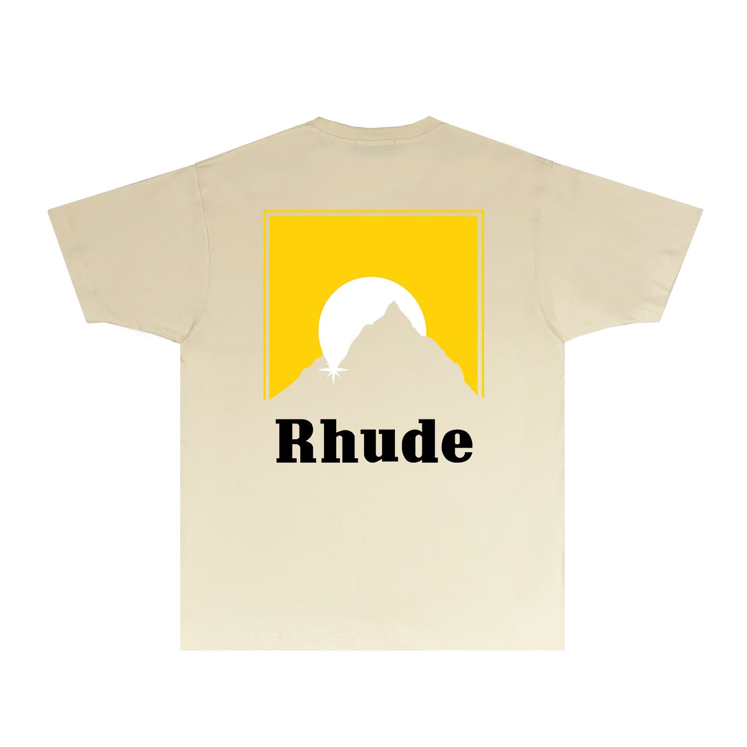 Rhude T-shirts Printed Trendy Pure Cotton