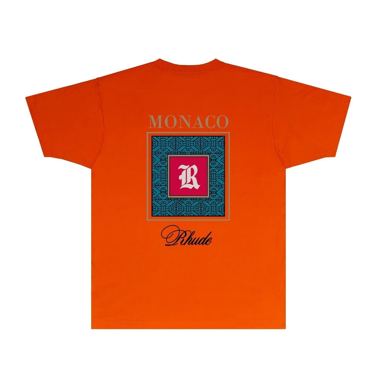 Rhude T-shirts Printed Trendy Pure Cotton