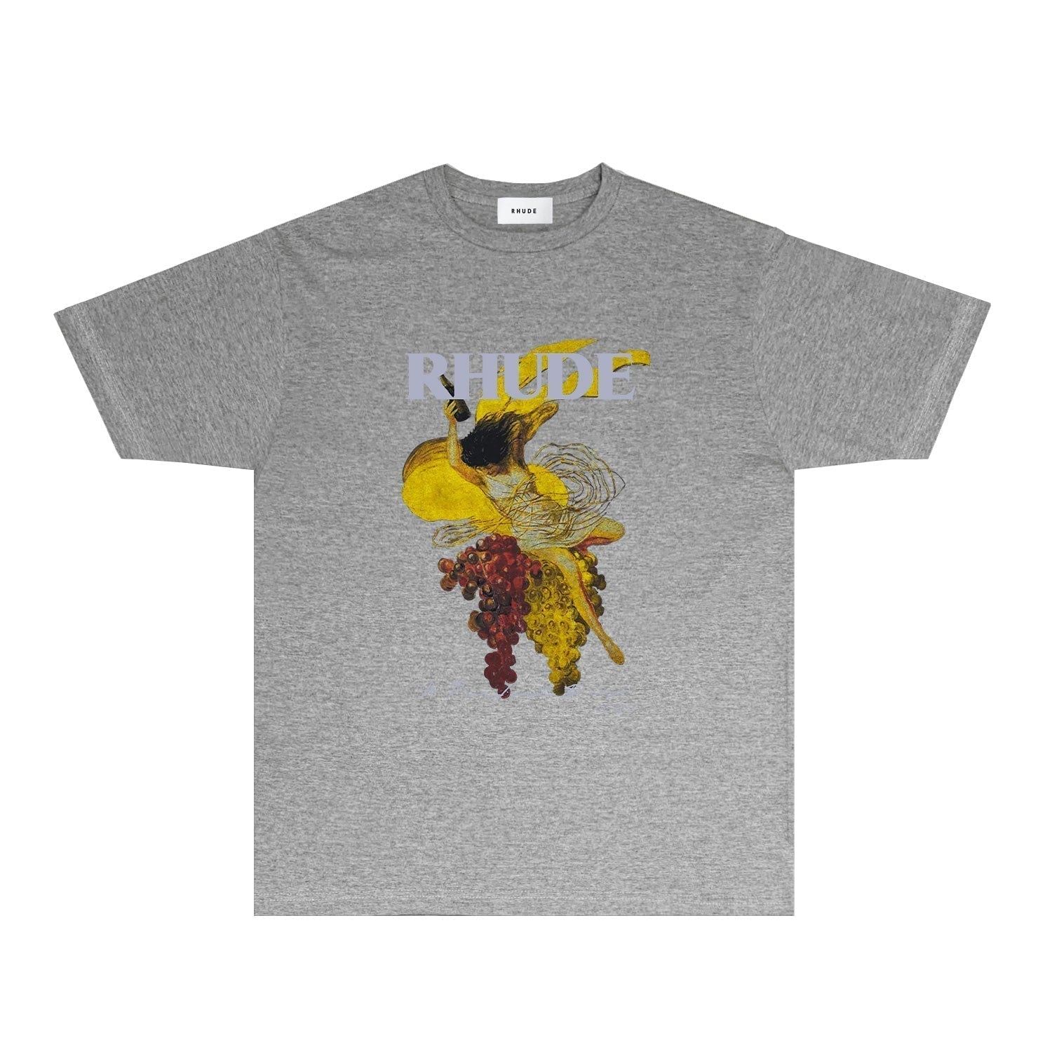Rhude T-shirts Printed Trendy Pure Cotton