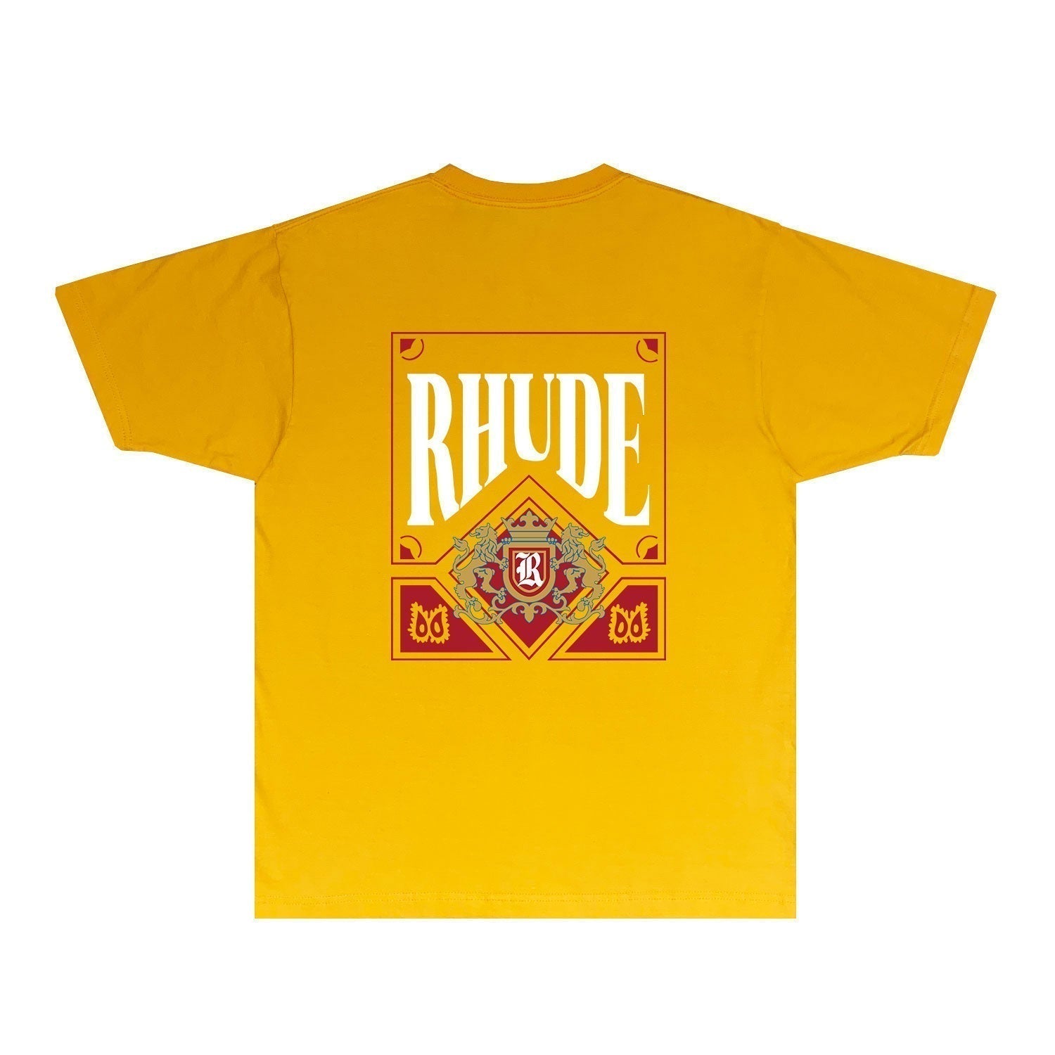 Rhude T-shirts Printed Trendy Pure Cotton