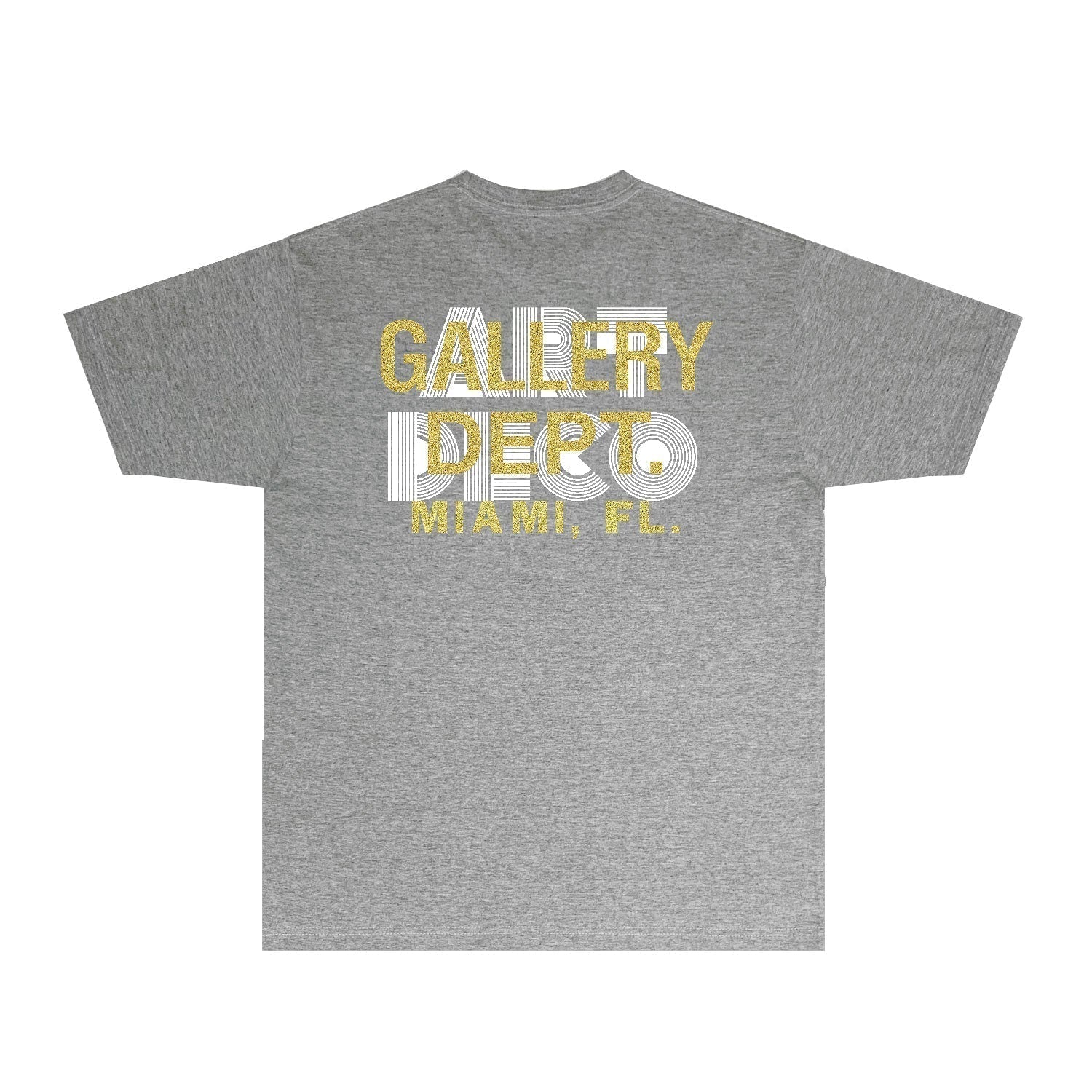 Gallery Dept T Shirt Retro Printed Loose Short-Sleeved Shirt