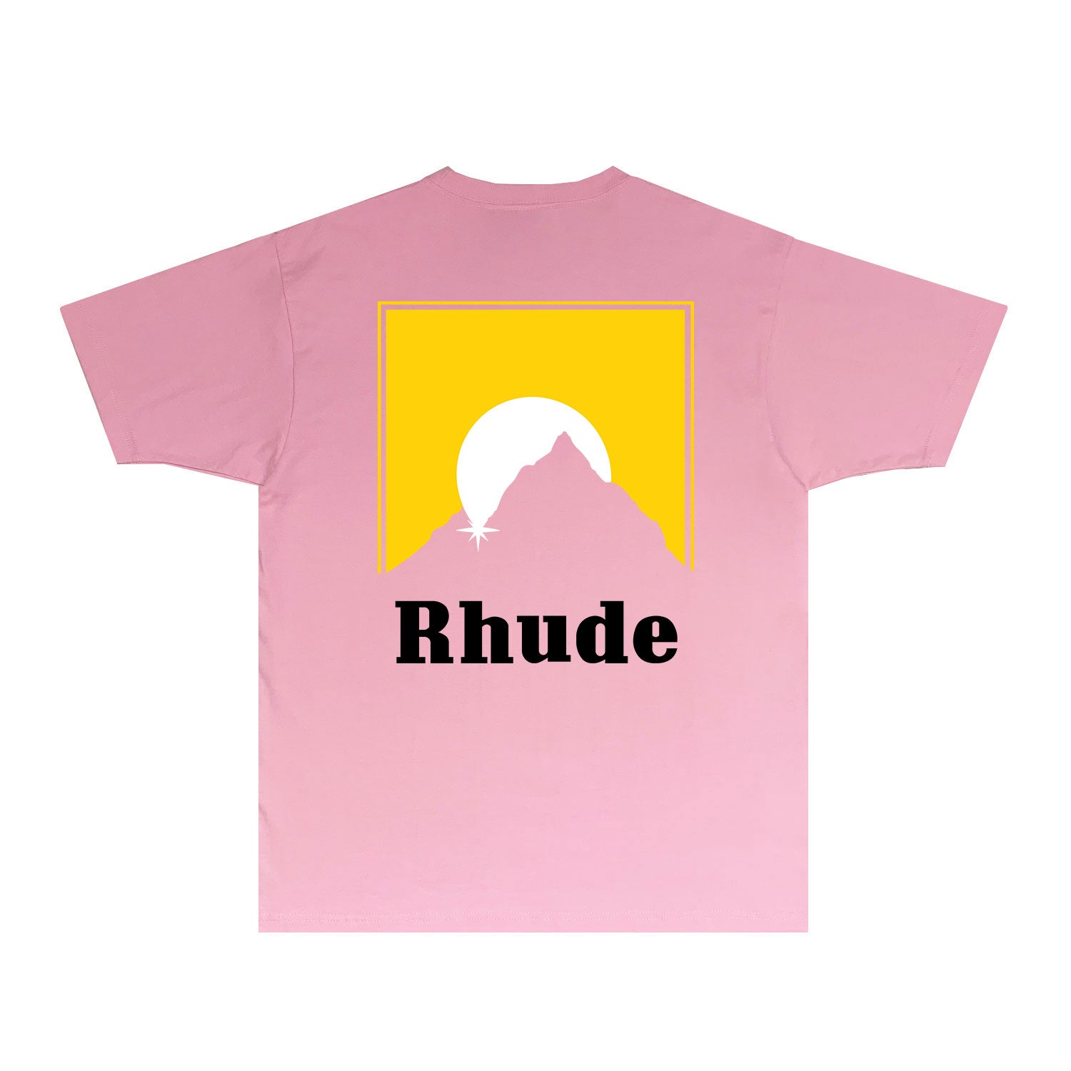 Rhude T-shirts Printed Trendy Pure Cotton
