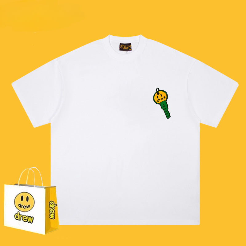Drew T-shirts Short-Sleeved T-shirt Smiley Face