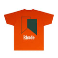 Rhude T-shirts Printed Trendy Pure Cotton