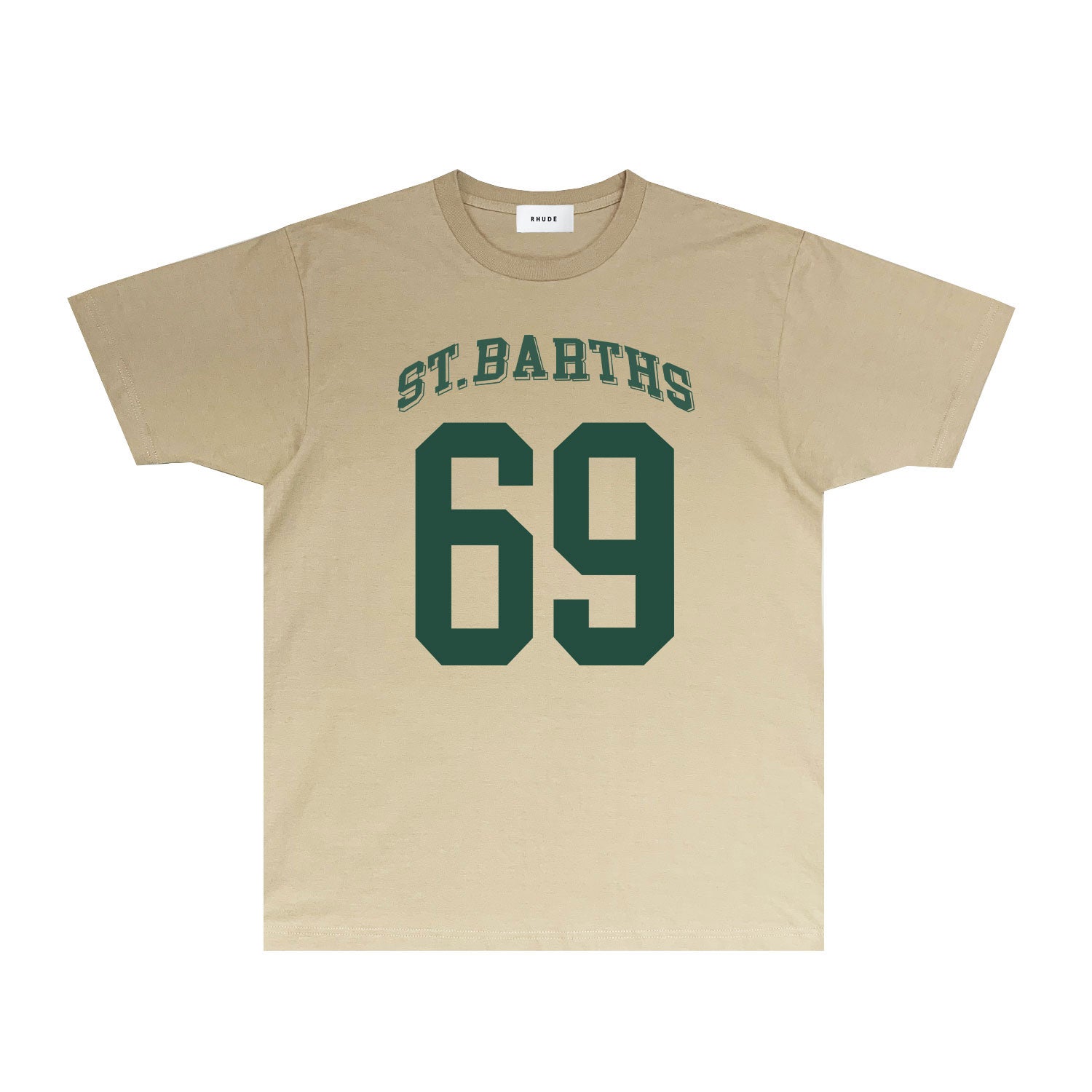 Rhude T-shirts Printed Trendy Pure Cotton