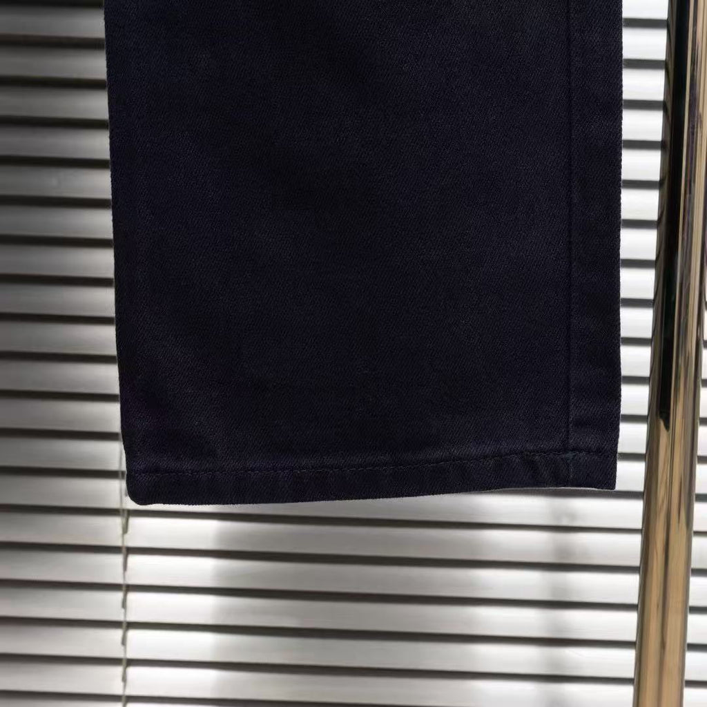 Louis Vuitton Logo-Embroidered Jeans