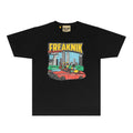 Gallery Dept T Shirt Retro Printed Loose Short-Sleeved Shirt