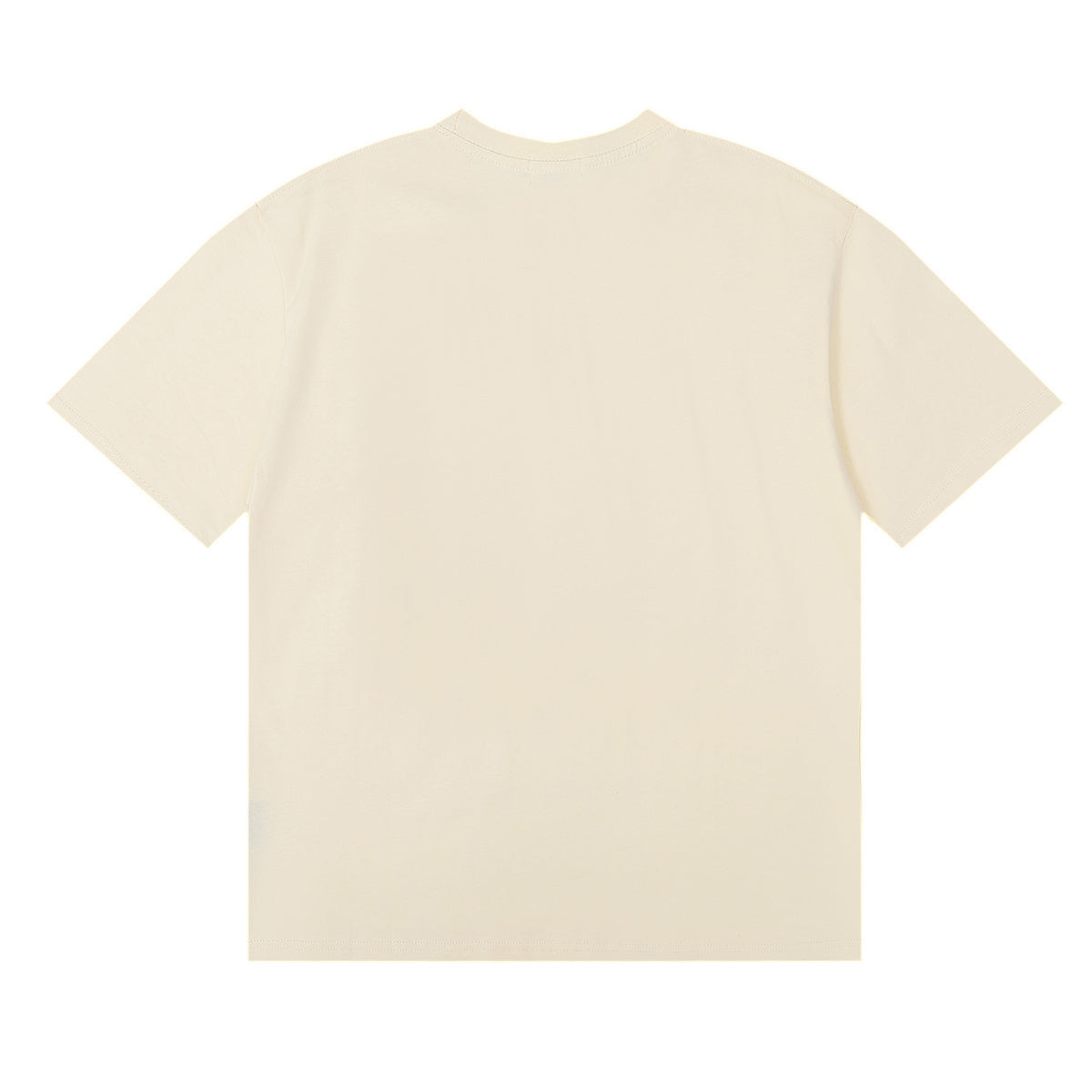 Rhude T-shirts Lake Como Lakeside Town Printed Cotton Casual Short Sleeves Men and Women