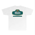 Rhude T-shirts Printed Trendy Pure Cotton