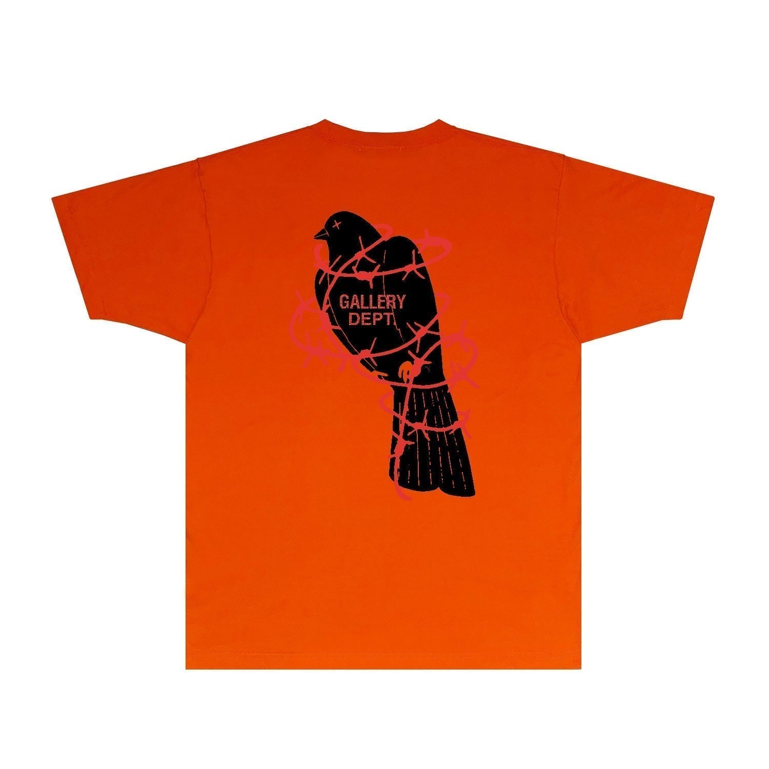 Gallery Dept T Shirt Retro Printed Loose Short-Sleeved Shirt