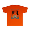 Rhude T-shirts Printed Trendy Pure Cotton