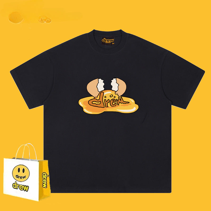 Drew T-shirts Short-Sleeved T-shirt Smiley Face