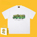 Drew T-shirts Smiley T-shirt Graffiti Printing