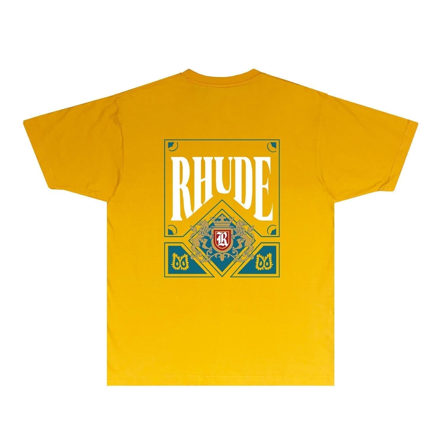 Rhude T-shirts Printed Trendy Pure Cotton