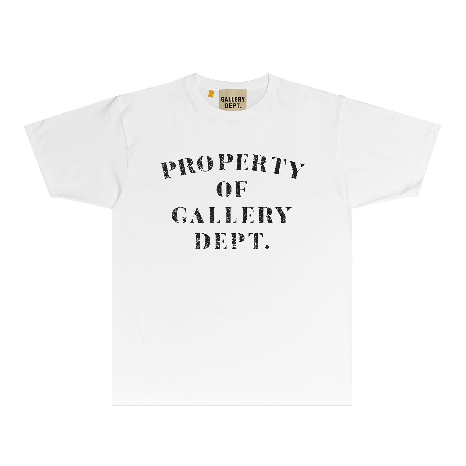 Gallery Dept T Shirt Retro Printed Loose Short-Sleeved Shirt