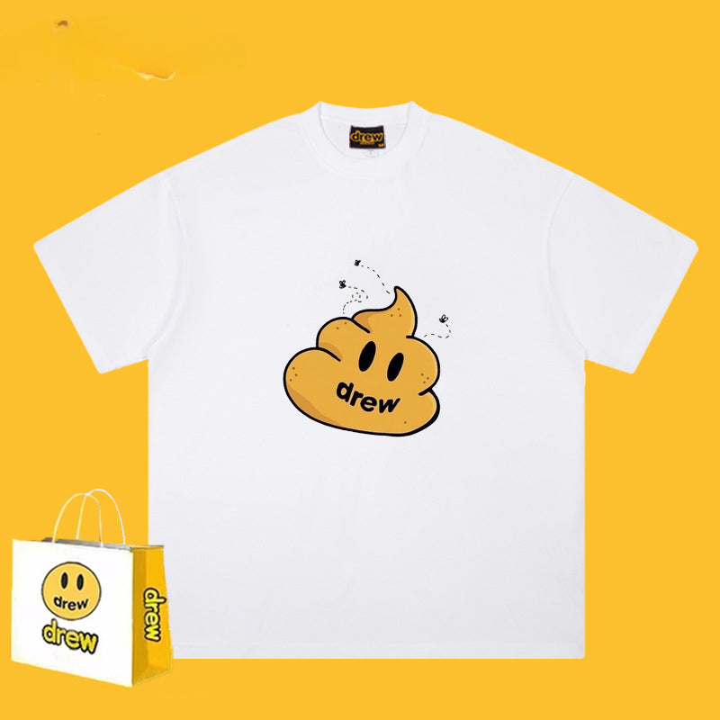 Drew T-shirts Short Sleeve Faeces Graffiti High Street