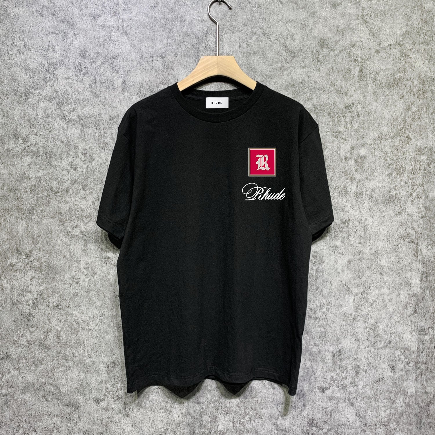 Rhude T-shirts Printed Trendy Pure Cotton