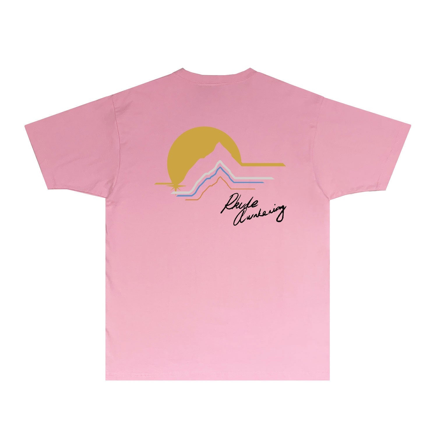 Rhude T-shirts Printed Trendy Pure Cotton
