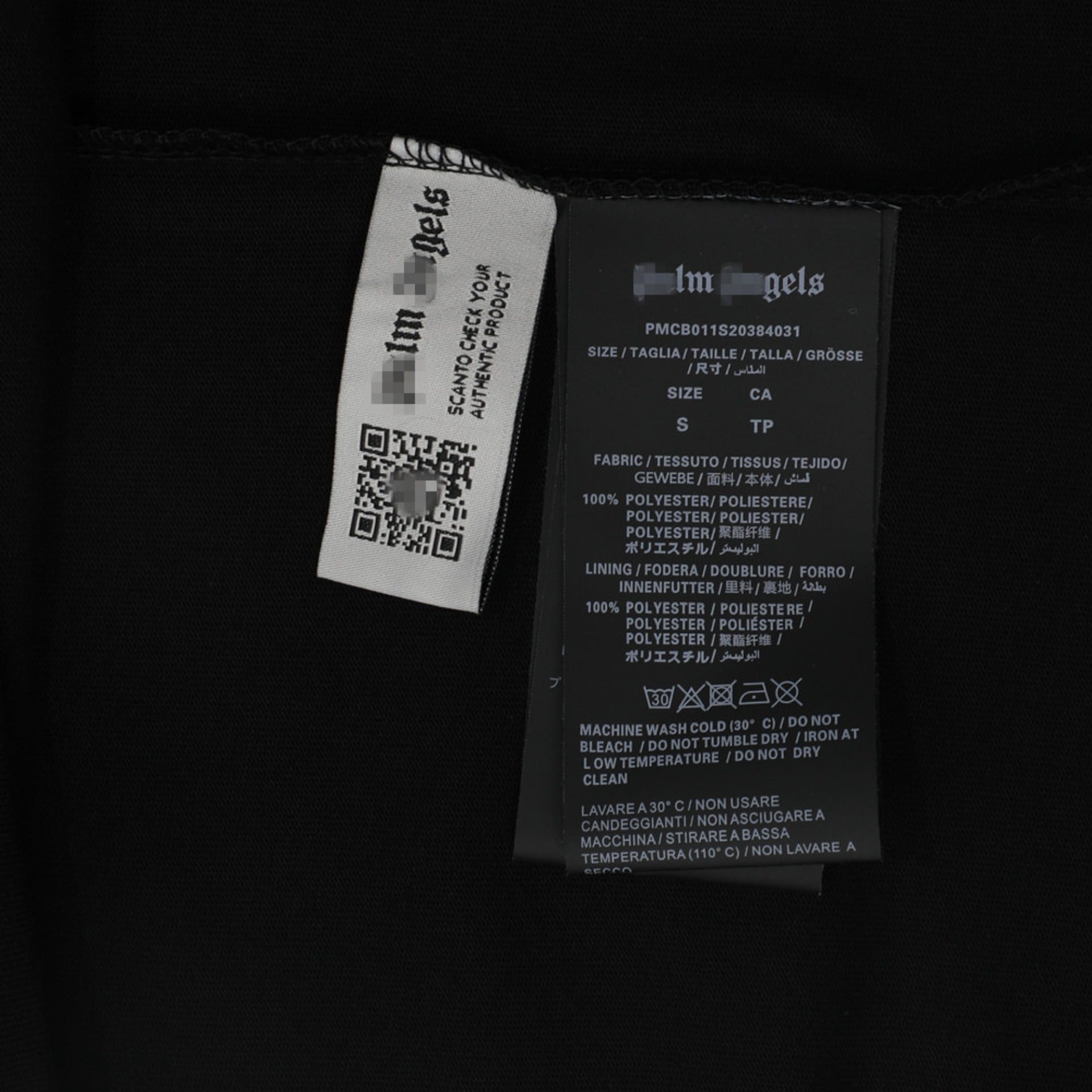 Palm Angels T-shirt Coconut Letter Logo Short Sleeve T-shirt