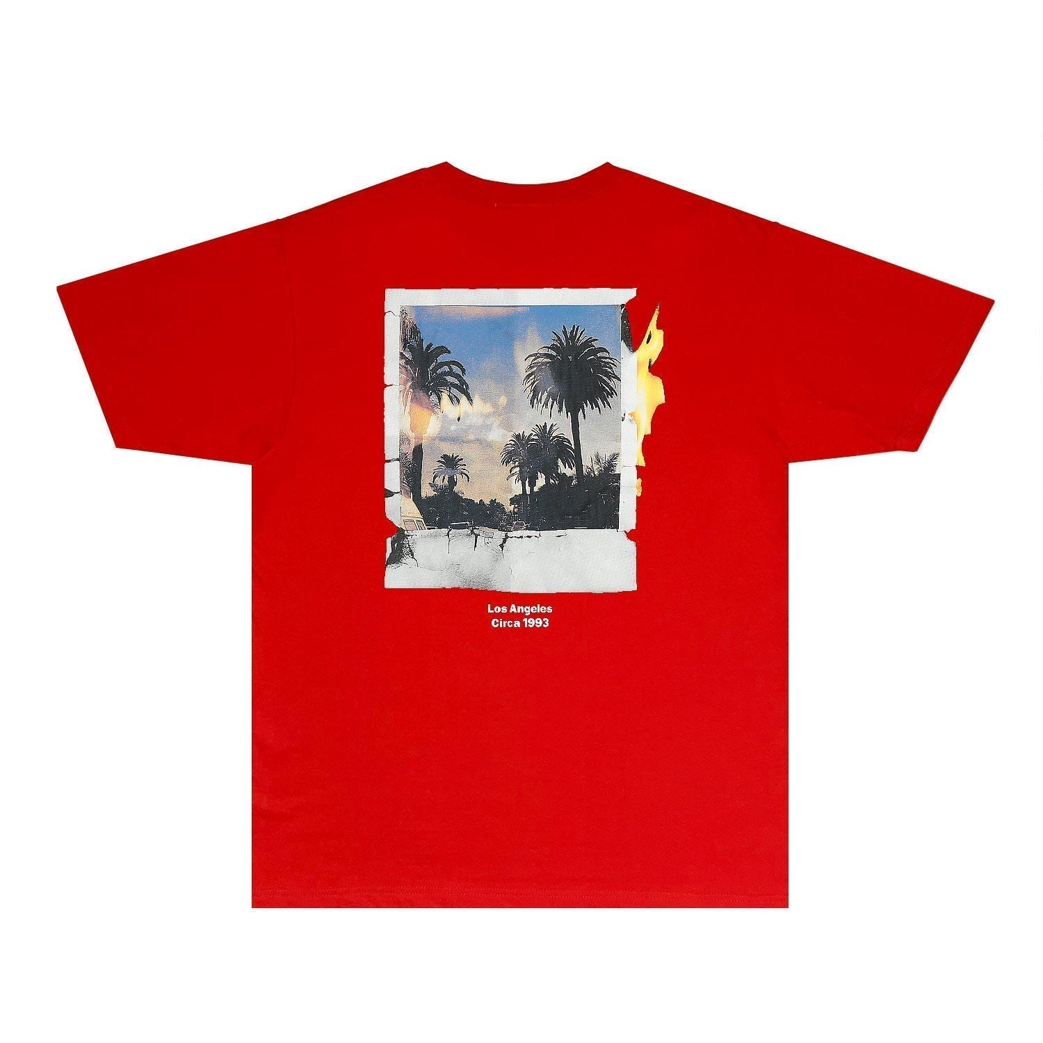 Gallery Dept T Shirt Retro Printed Loose Short-Sleeved Shirt