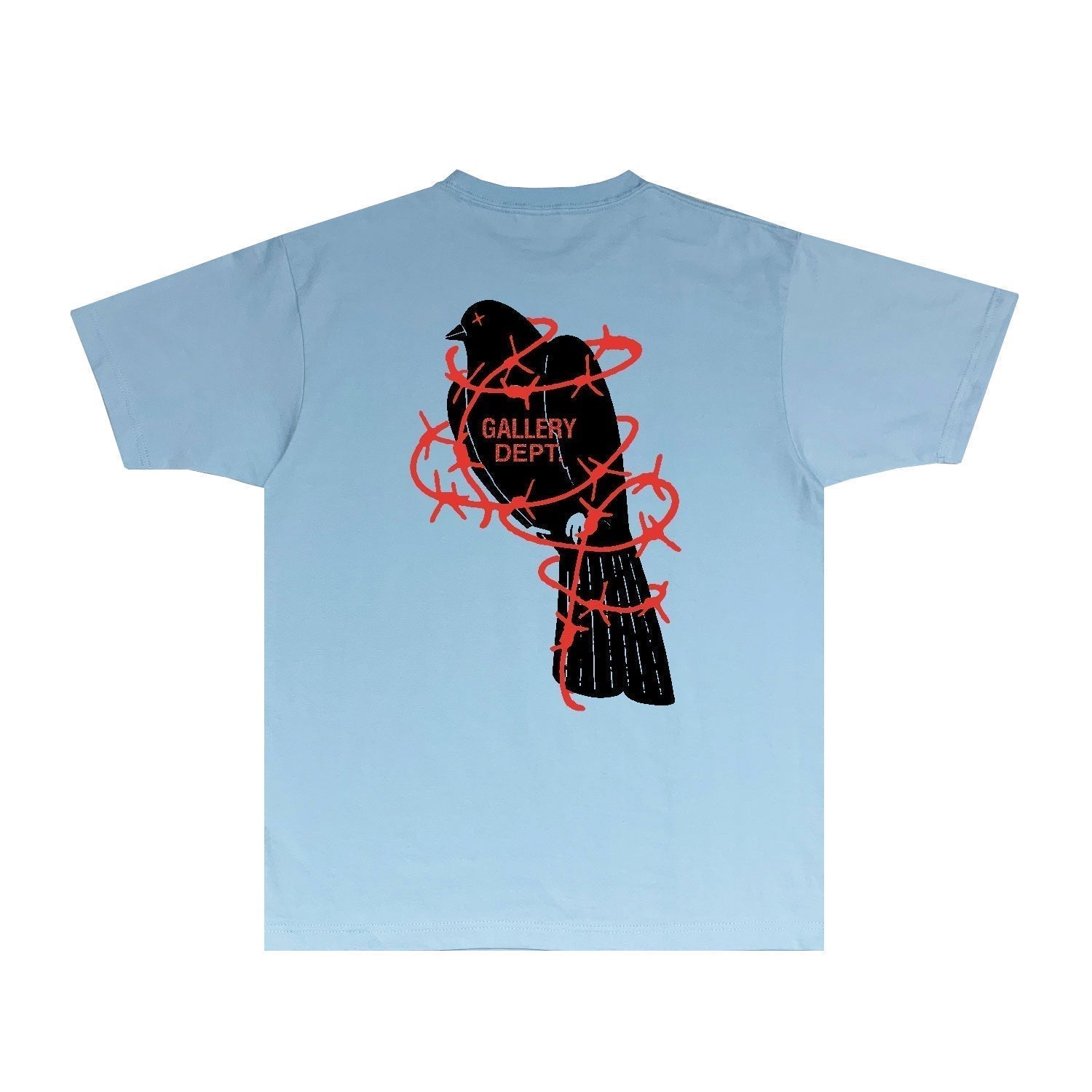 Gallery Dept T Shirt Retro Printed Loose Short-Sleeved Shirt (part2)