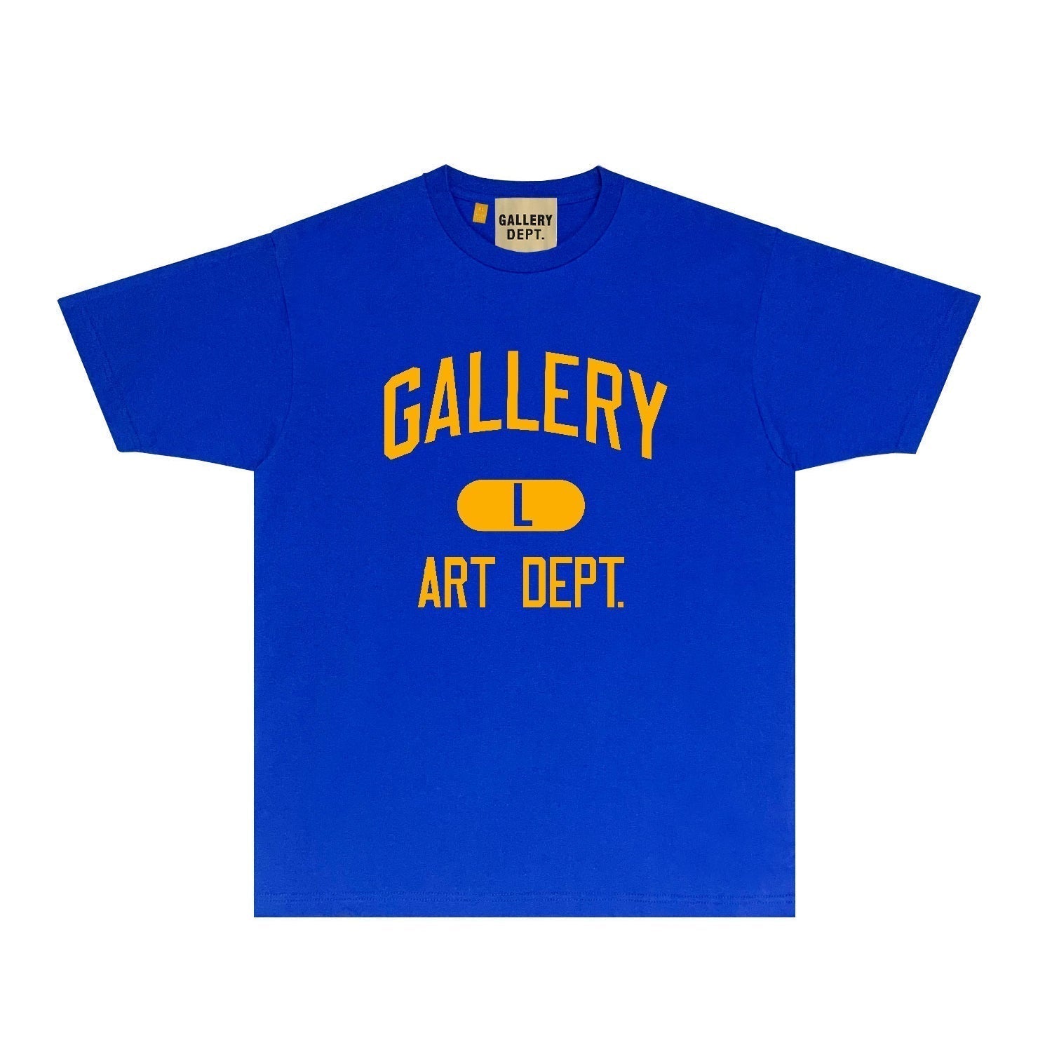 Gallery Dept T Shirt Retro Printed Loose Short-Sleeved Shirt