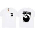 Stussy T-Shirts Loose Casual T-Shirts Same for Men and Women
