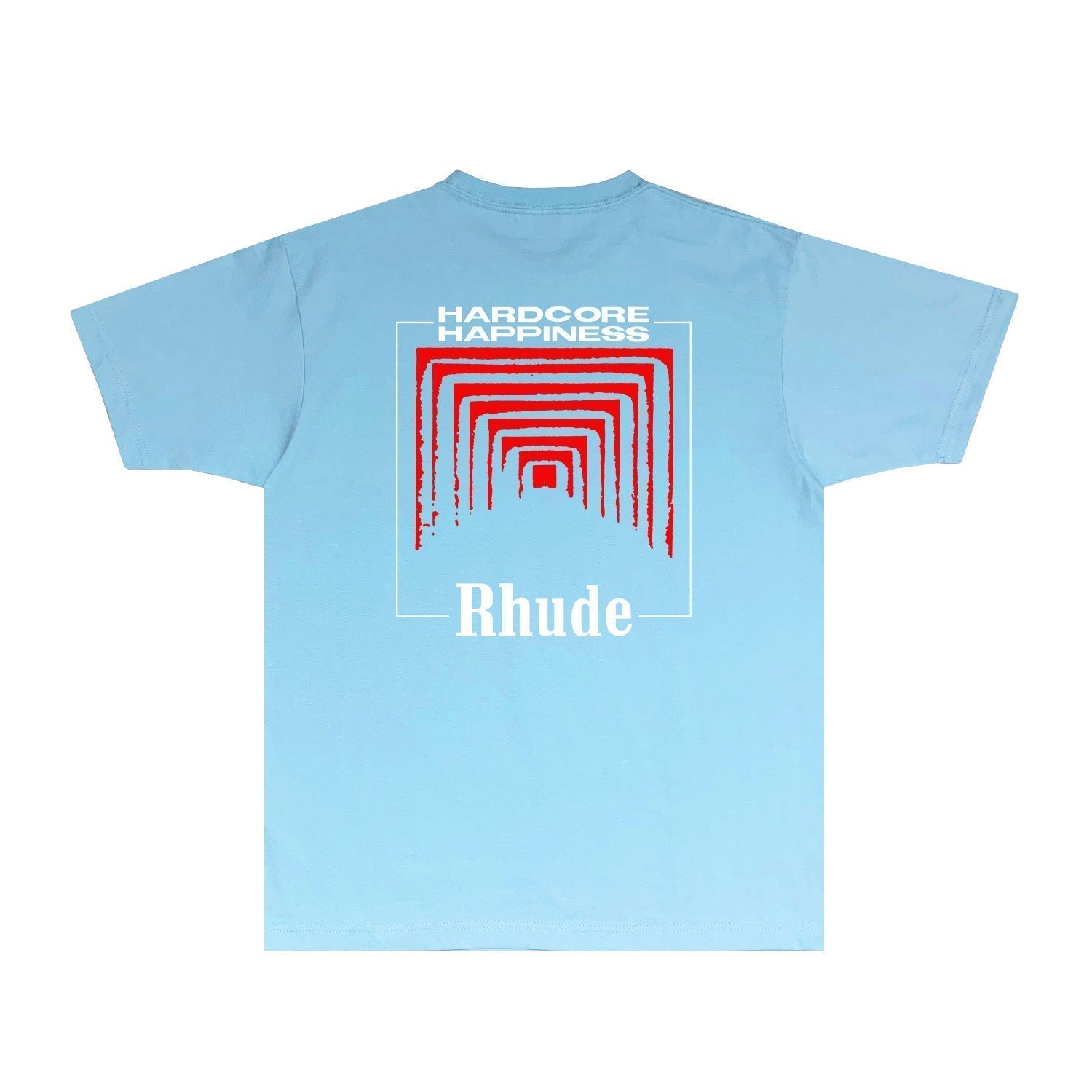 Rhude T-shirts Printed Trendy Pure Cotton